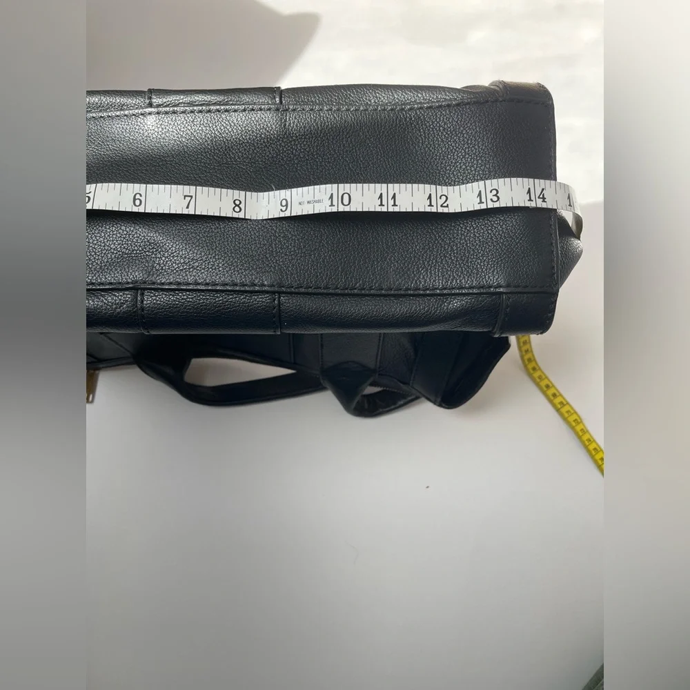 Fossil Leather Tote Bag